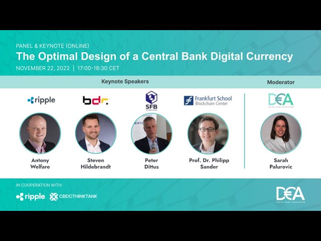 The Optimal Design of a Central Bank Digital Currency