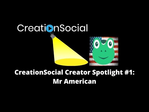 CreationSocial Creator Spotlight #1:  Mr American