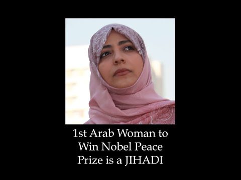 First Arab Woman to Win Nobel Prize is a JIHADI & Sits on Facebook Oversight Board