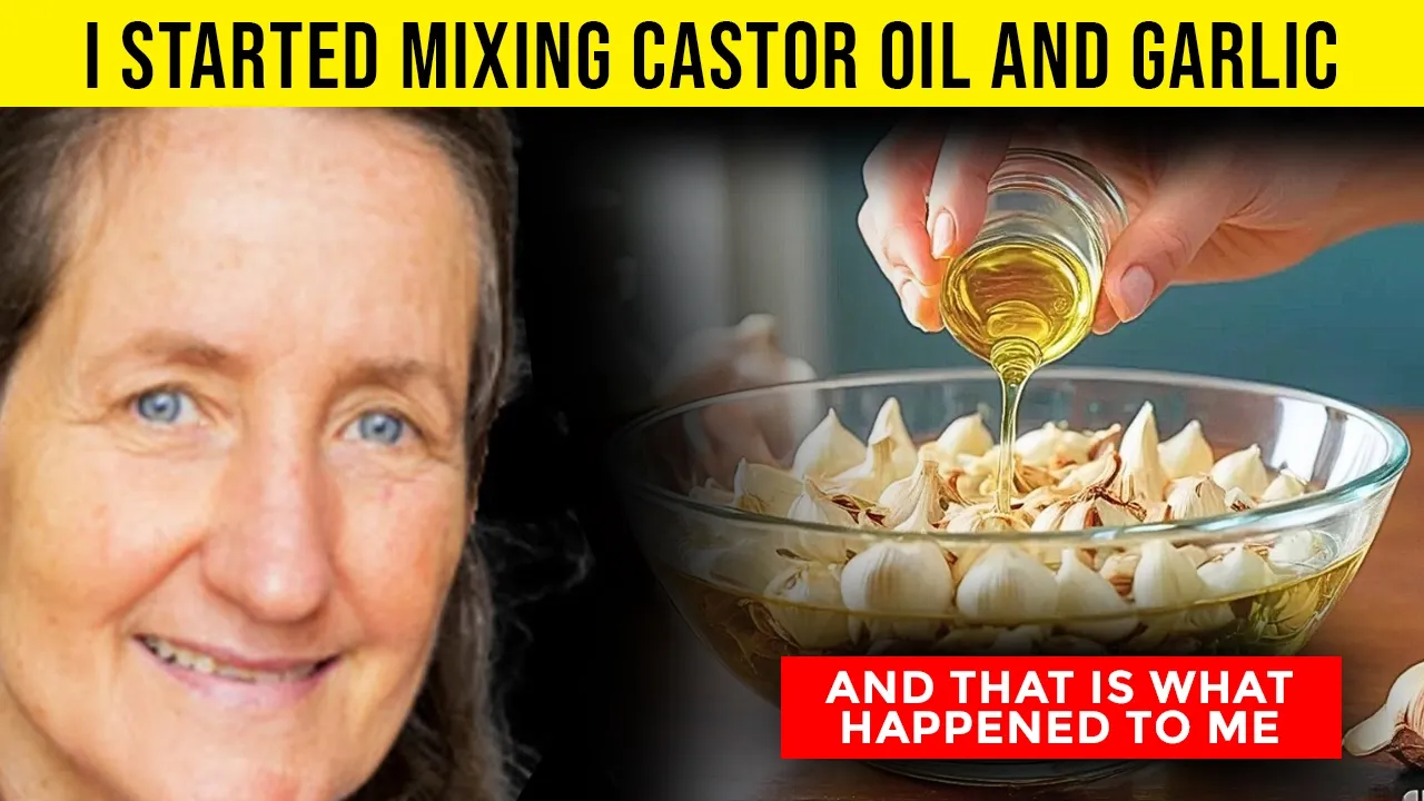 Barbara O'Neill: Castor Oil Mixed with Garlic: This is What Happens After 7 Days of Use!..