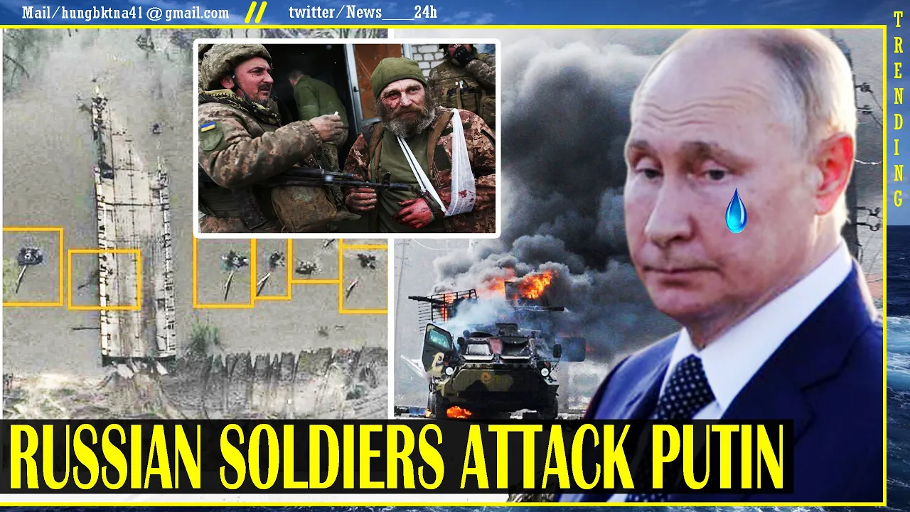 PUTIN was crushed by 1000 Russian soldiers, he collapsed when the Russian army in Donbas returned