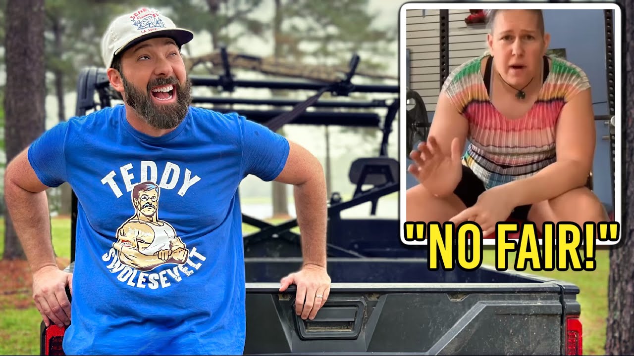 Trans Dude is FURIOUS that Weightlifting Record was Broken!! 😆 | Buddy Brown