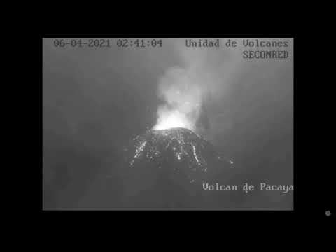 April 6, 2021, ~ Eruption ~ Volcan De Pacaya, Guatemala