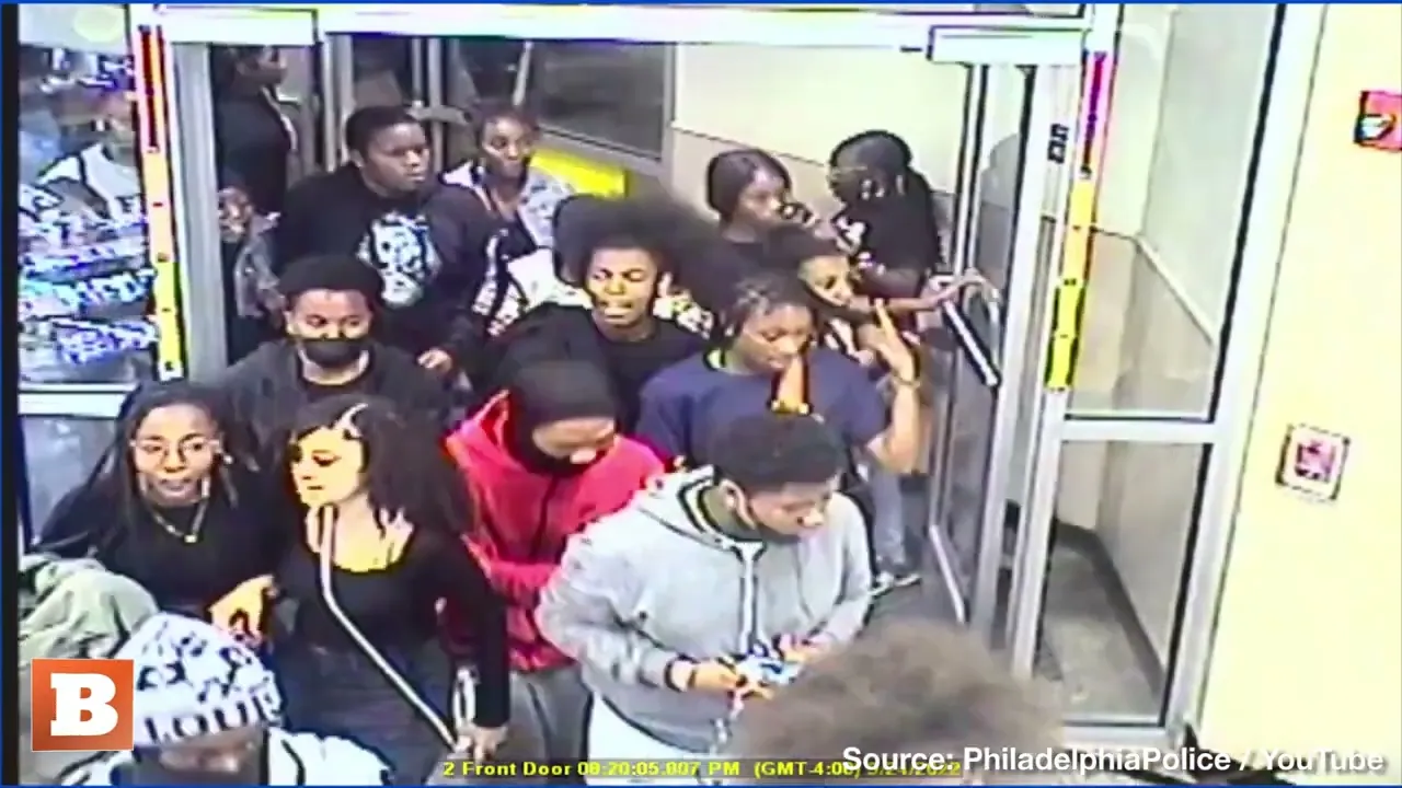 Mob of Juveniles RANSACK Wawa Store in Philadelphia
