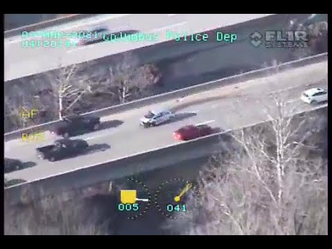 I-270 shooting - Helicopter video