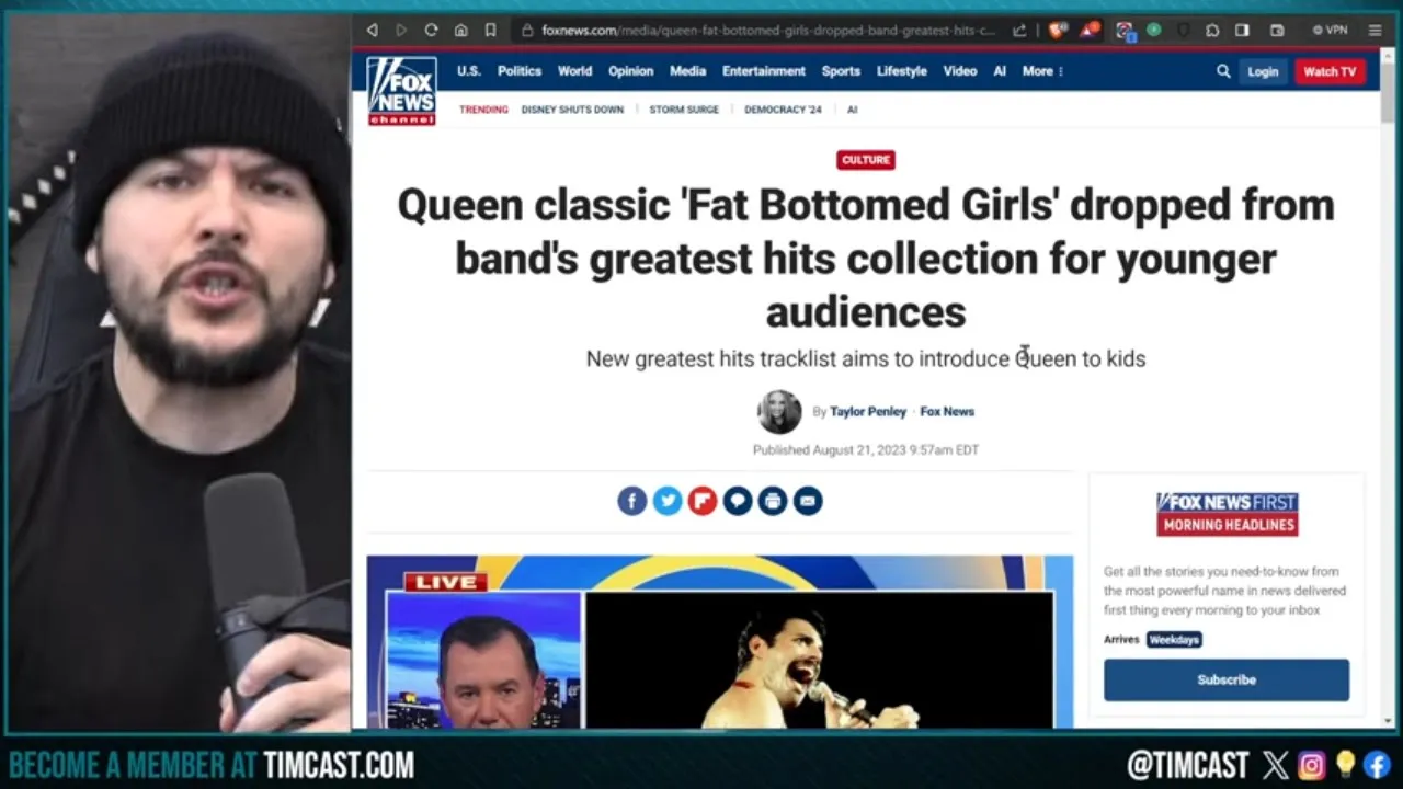 Queen's FAT BOTTOMED GIRLS Excluded From Greatest Hits Sparking OUTRAGE Against Woke Left