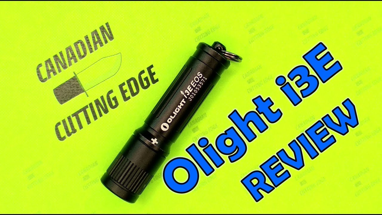 Review OLIGHT i3E EOS - Mini Keychain Flashlight - 90 lumens