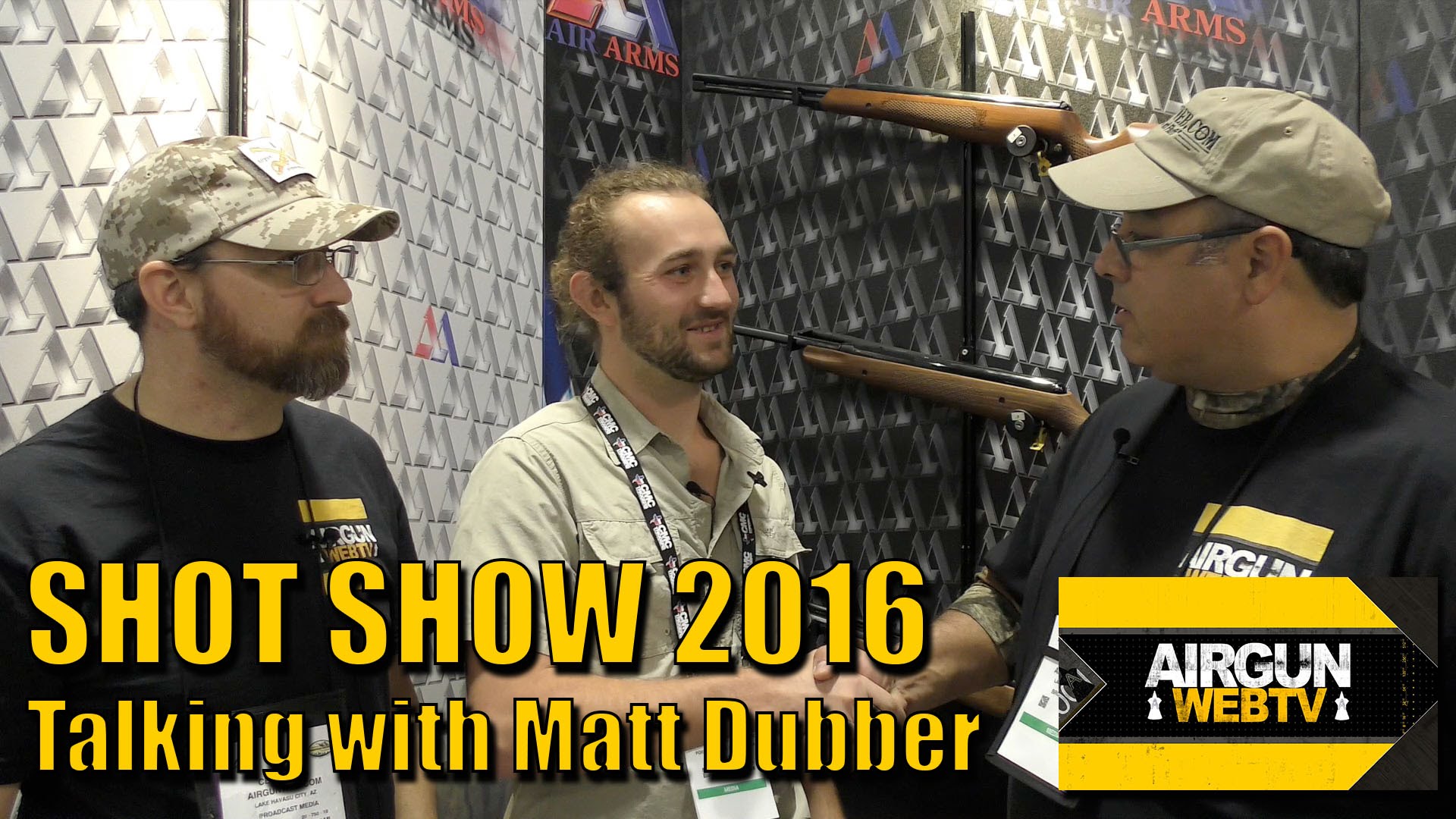 Talking with Matt Dubber Air Arms Hunting SA - SHOT SHOW 2016