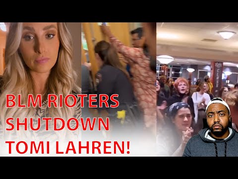 Black Conservative Perspective - WOKE BLM College Students LOSE THEIR MINDS Trying To SHUTDOWN Tomi Lahren Speaking On Campus!