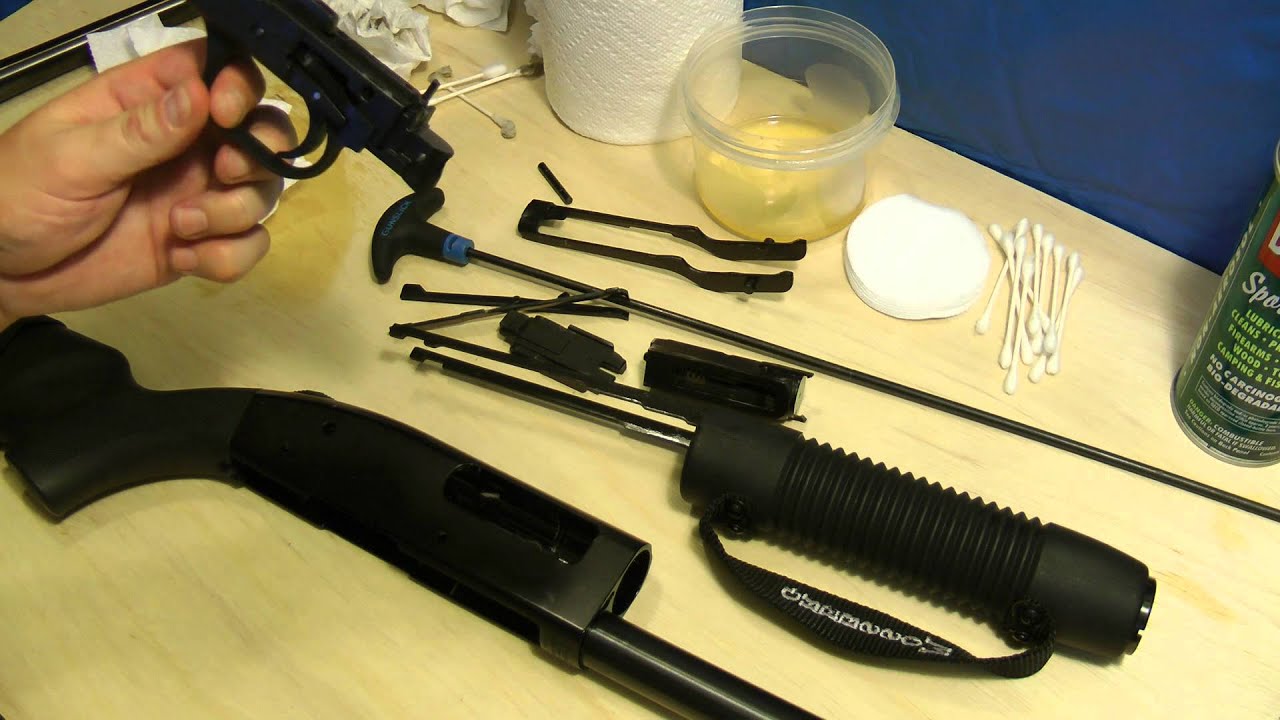 Mossberg 500 Cleaning