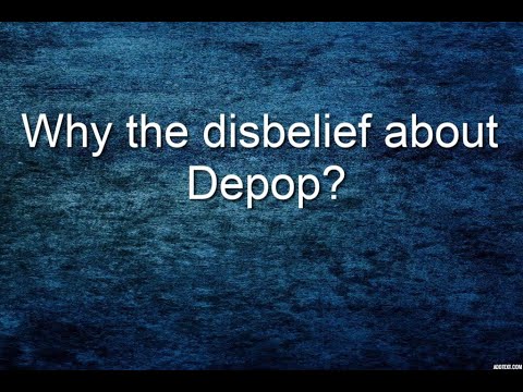 Module 8, Lesson 1: Why the Disbelief about Depop