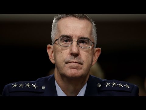 General Hyten stating very bold claims. A coup is about to happen