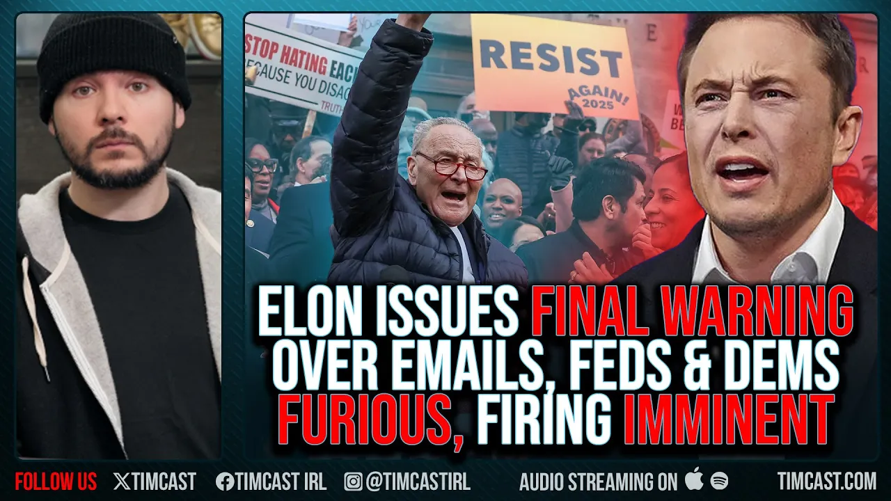 Elon Musk JUST Dropped FINAL WARNING He Will FIRE Feds Over Emails, Democrats SEETHE, Say He FAILED