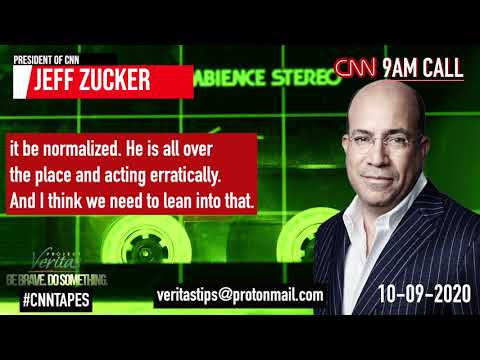 #CNNTapes: CNN President Jeff Zucker BLASTS Trump & Republicans on 9am Call with Senior Leadership