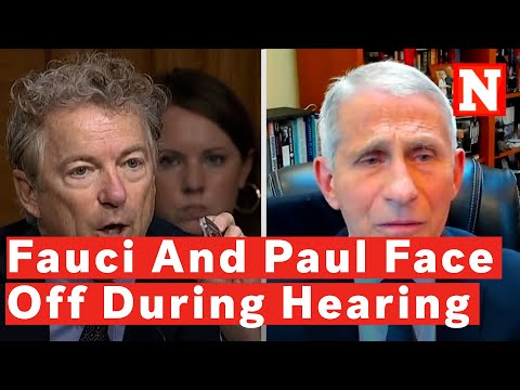 Fauci, Paul Spar During Hearing: 'Are You Gonna Let Me Answer A Question?'