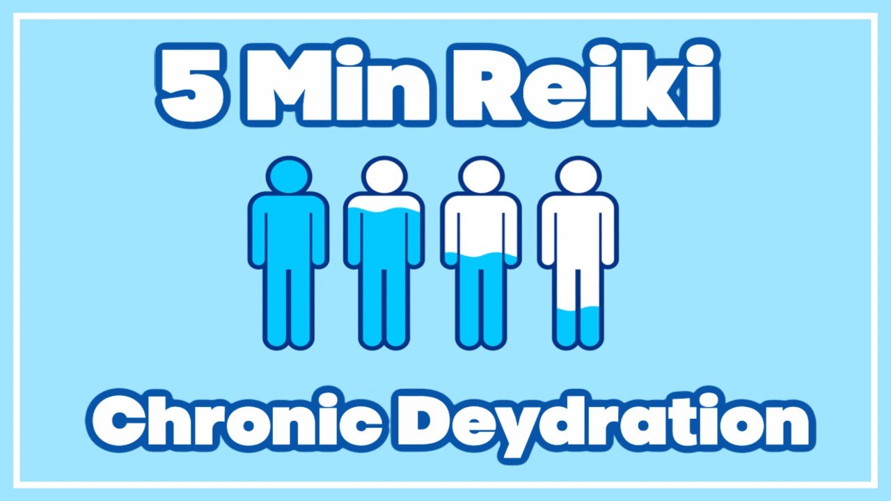 Reiki l Chronic Dehydration l 5 Minute Session l Healing Hands Series l 432 Hz 💧💧💧