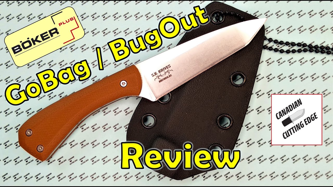 Review of BokerPlus GoBag or BugOut - Another Neck Knife Video