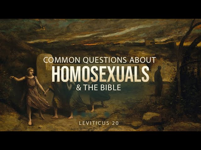 Common Questions About Homosexuals - Pastor Bruce Mejia