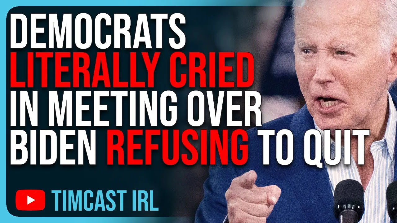 Democrats LITERALLY CRIED In Meeting Over Biden REFUSING To Quit