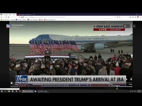 Trump Departure live 01/20/2021