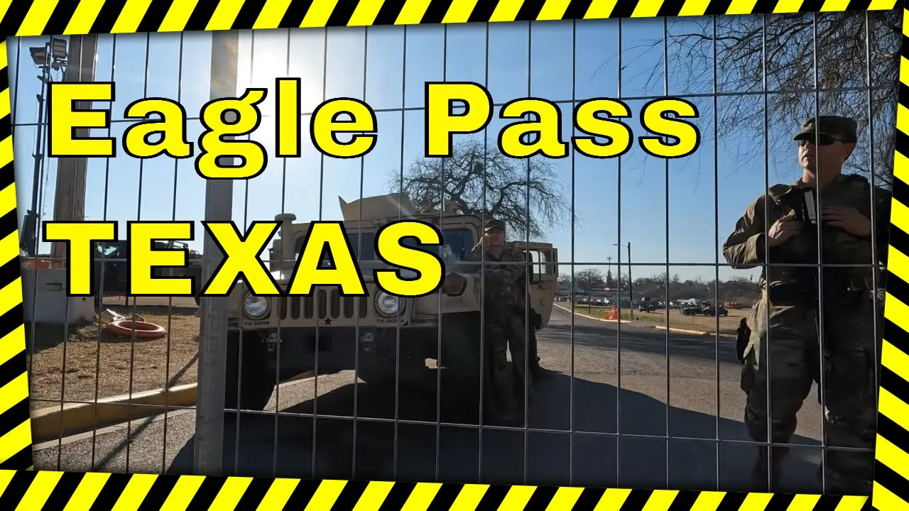 Eagle Pass Texas No One Elsa Has shown you this! . #bordercrisis