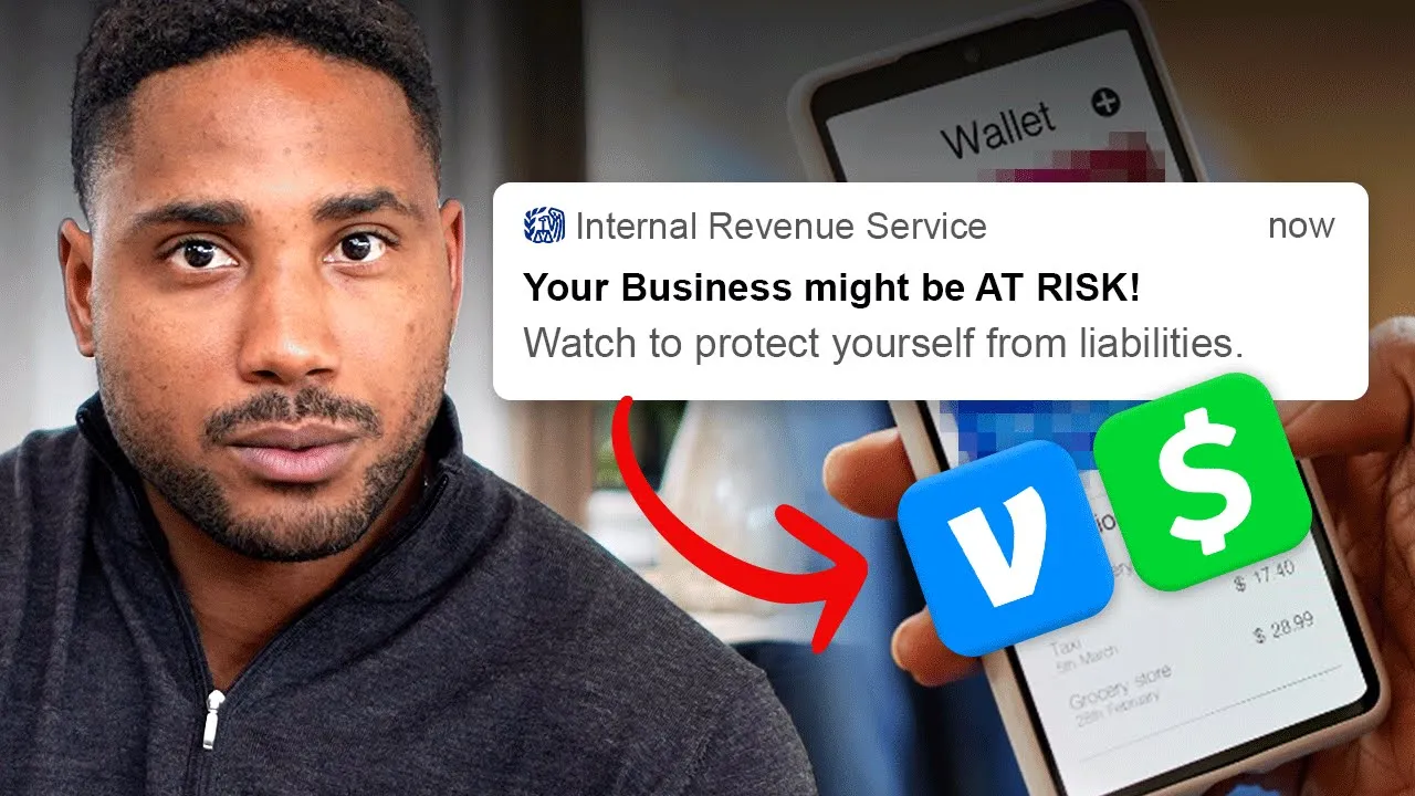 LLC Owners Should NOT Use Cash App or Venmo - New IRS Rule Explained