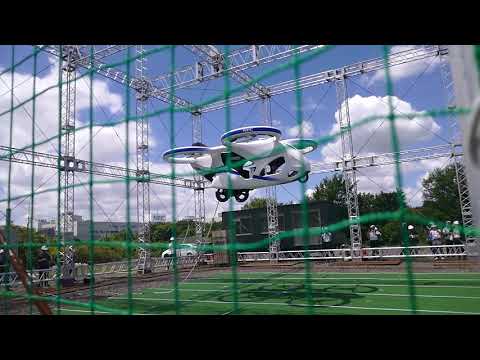 ‘Flying car’ prototype demonstration by NEC [RAW VIDEO]