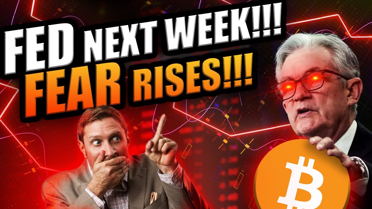 BITCOIN BRACES FOR FED WEEK!! KEY LEVELS!!!! EP 998