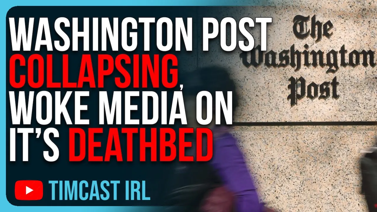 Washington Post COLLAPSING, Woke Media On It’s Deathbed, MAJOR VICTORY