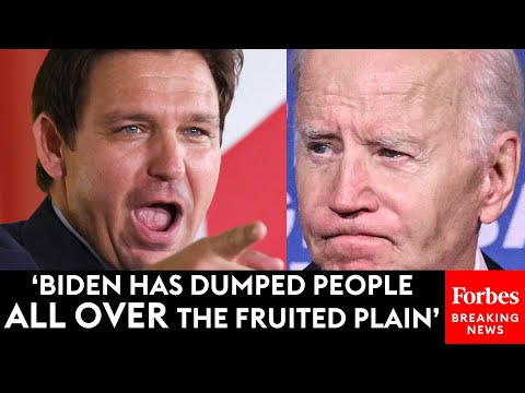 'Biden Has Dumped People All Over The Fruited Plain': DeSantis Defends Martha's Vineyard Move