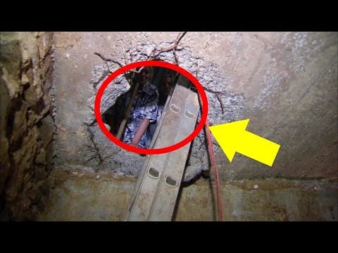 Woman’s Basement Floor Suddenly Collapses And Reveals The Secret Hidden Underneath