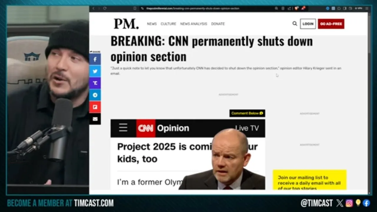 CNN SHUTTERS Opinion Section, Leftist Fake News Was Just LIES, Woke CNN Staff LOSE JOBS