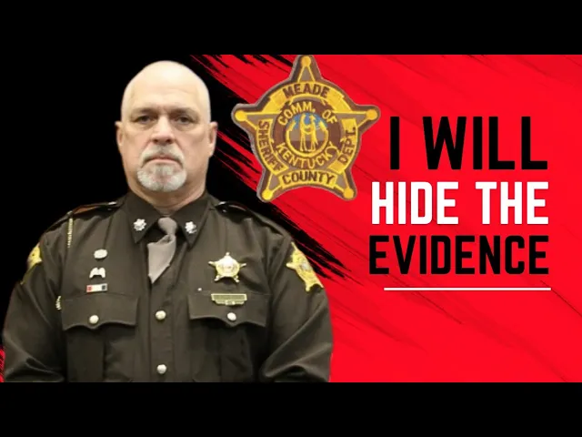 Sheriff Arrogantly Claims He'll Hide Evidence, Doesn't Know He's Being Live Streamed