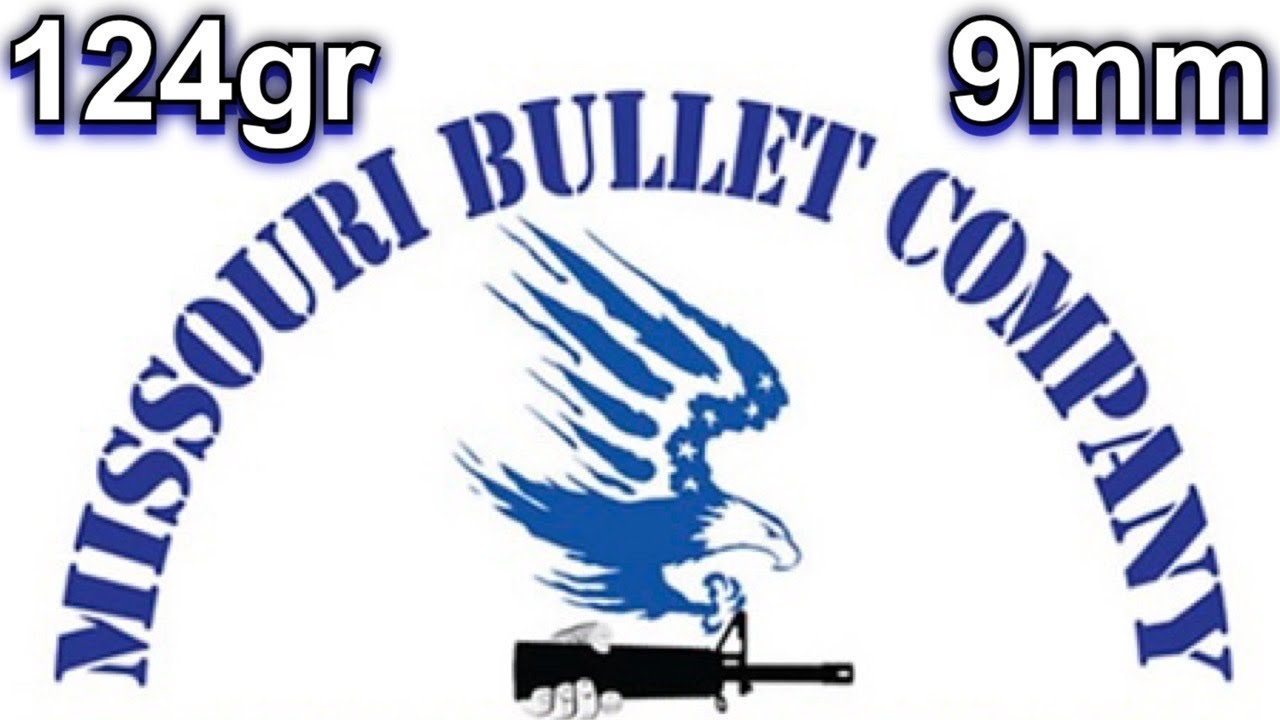 Missouri Bullet Company 124gr 9mm HI-Tek Coated Bullet