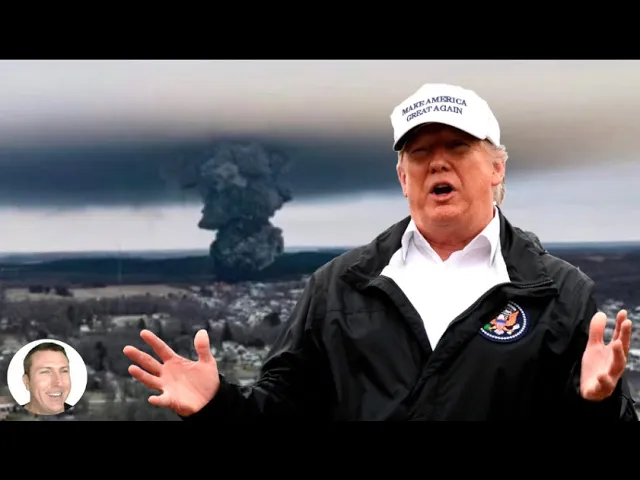 Trump Steps Up To Help Ohio ChemicaI Spill While Joe Biden Still In Hiding Doing Nothing