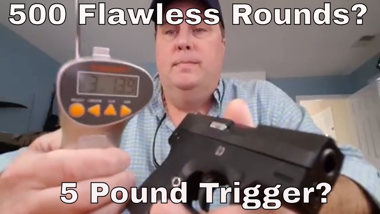 Beretta Nano - 5 Pound Trigger? 500 Flawless Rounds?