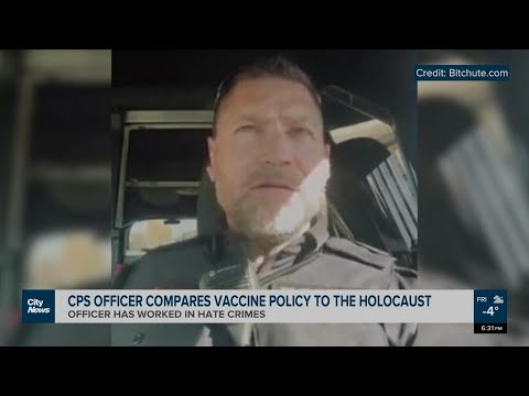 Calgary hate crimes cop compares vaccine policy to Holocaust