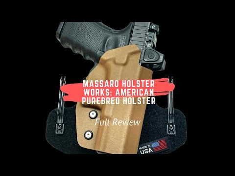 Full Review: Massaro Holster Works American Purebred Holster