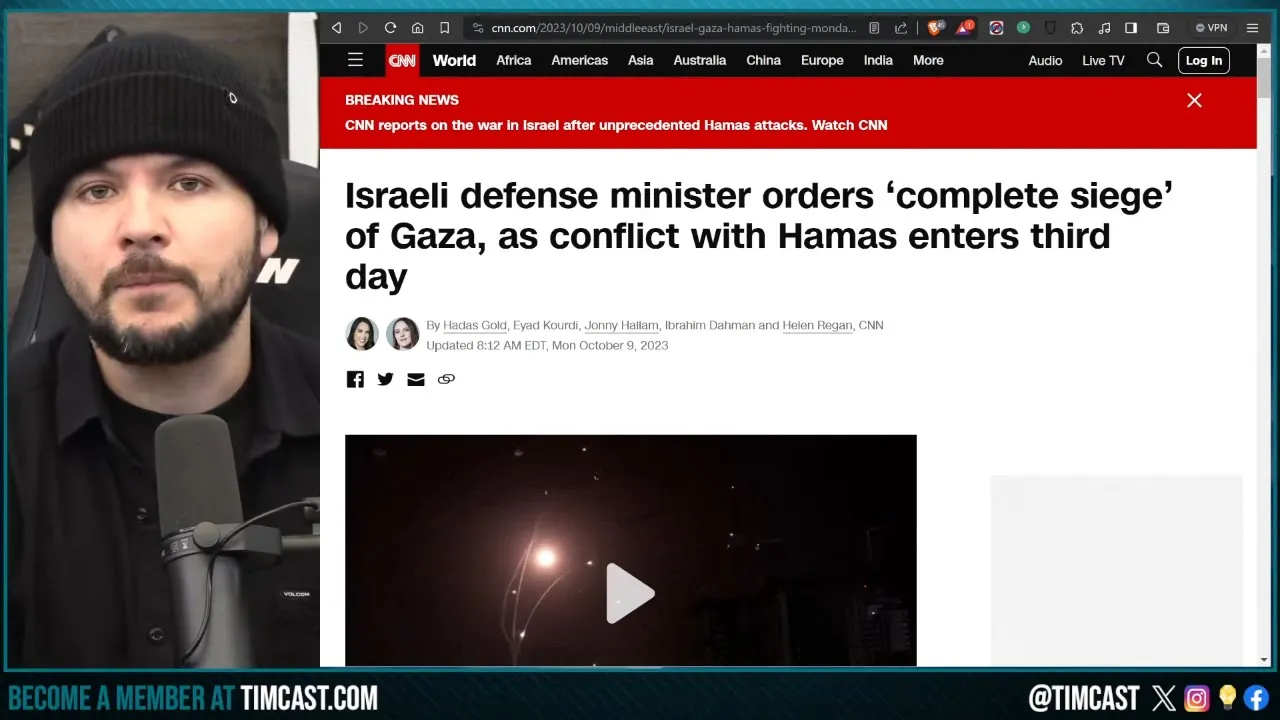 Nine Americans KILLED In Israel By Hamas, Israel Declares FULL SIEGE As World War 3 Fears Worsen