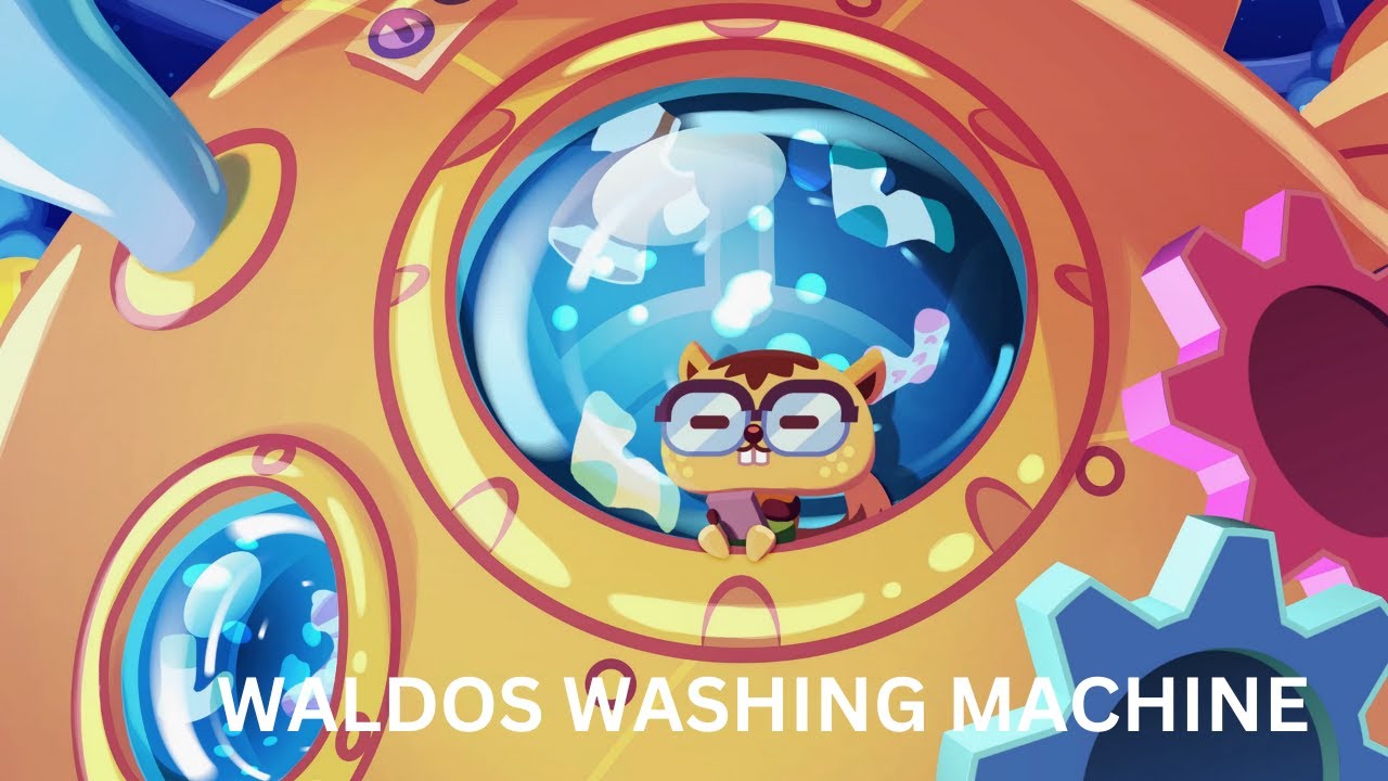 Easy, Guided Meditations for Sleep – Waldo's Wondrous Washing Machine, video to help kids sleep