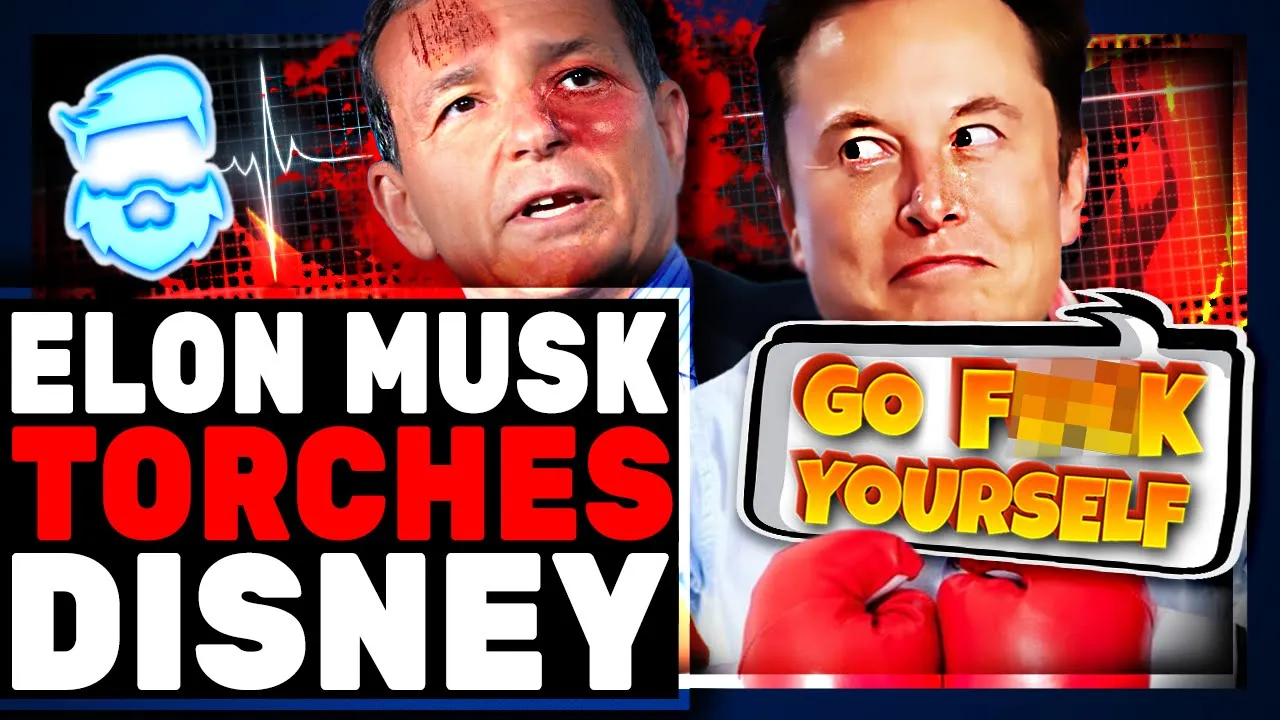 Elon Musk TORCHES Disney CEO Bob Iger To HIS FACE & Triggers MASSIVE Cancellations Of Disney Plus!