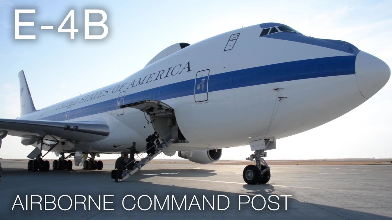 A Rare Peek Inside The E-4B 'Doomsday' Plane