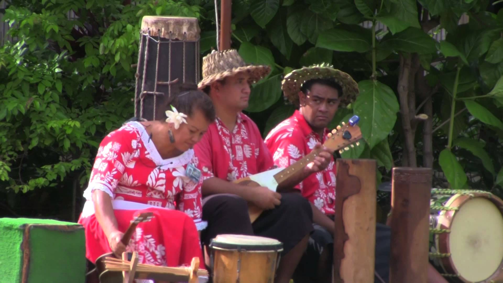 Polynesian Music with Drums Polynesian Cultural Center Hawaii