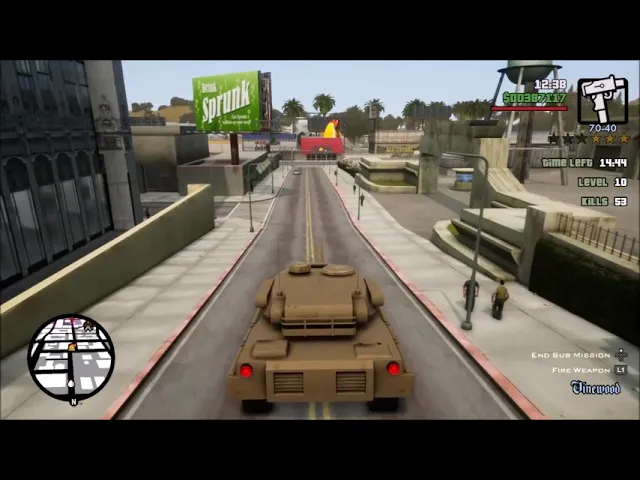 GTA San Andreas - Tank Destruction