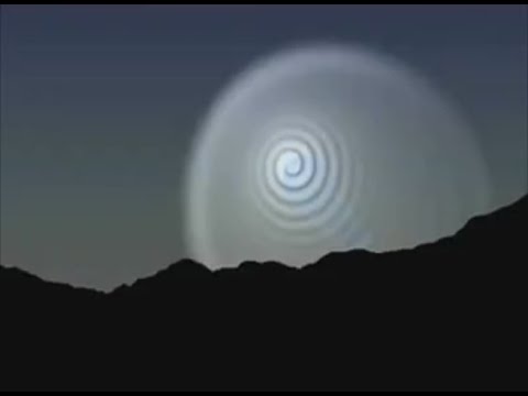 Spiral Or Wormhole Appears Over Mexico? 2014