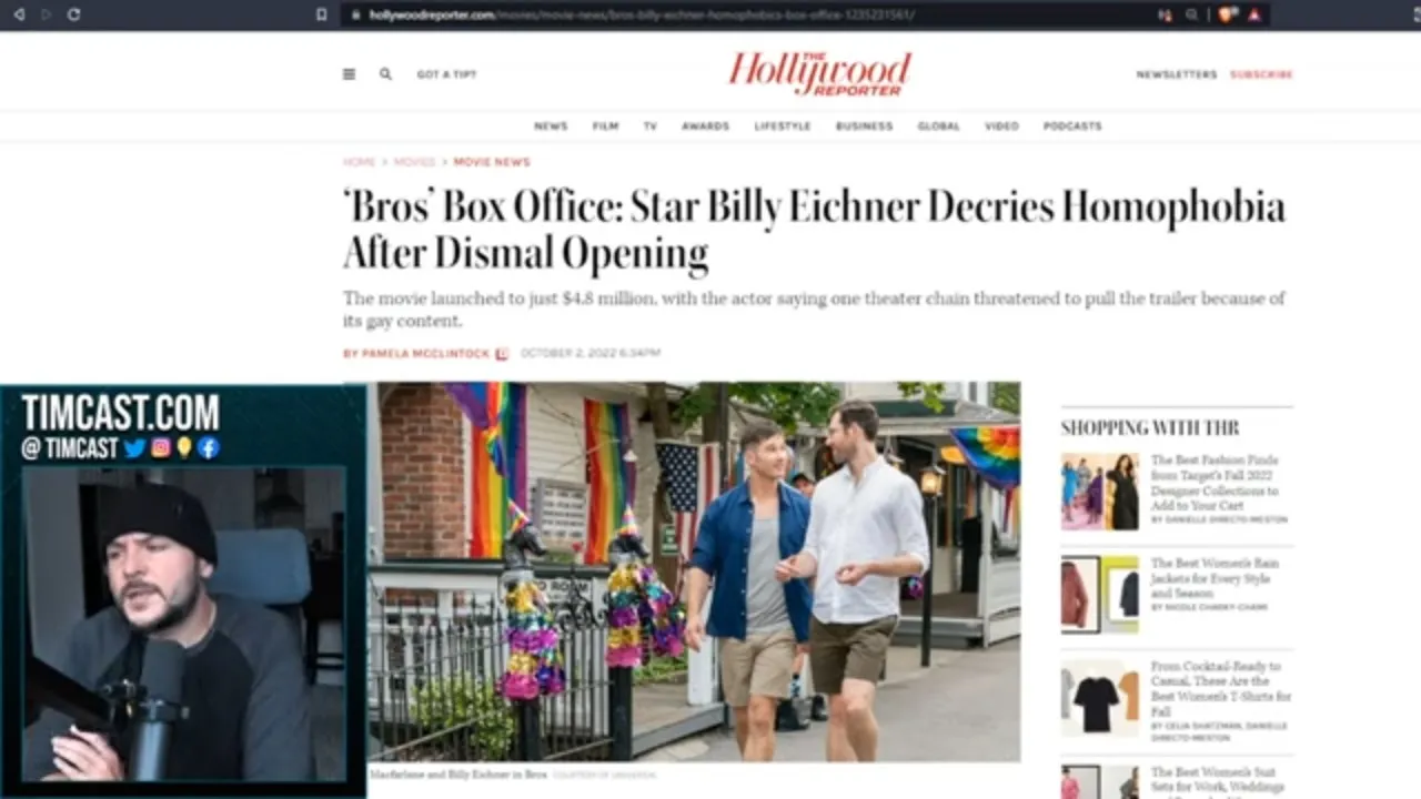 Billy Eichner Gay Rom Com BOMBS, Star Decries Homophobia After $22M Budget GETS WOKE GO BROKE