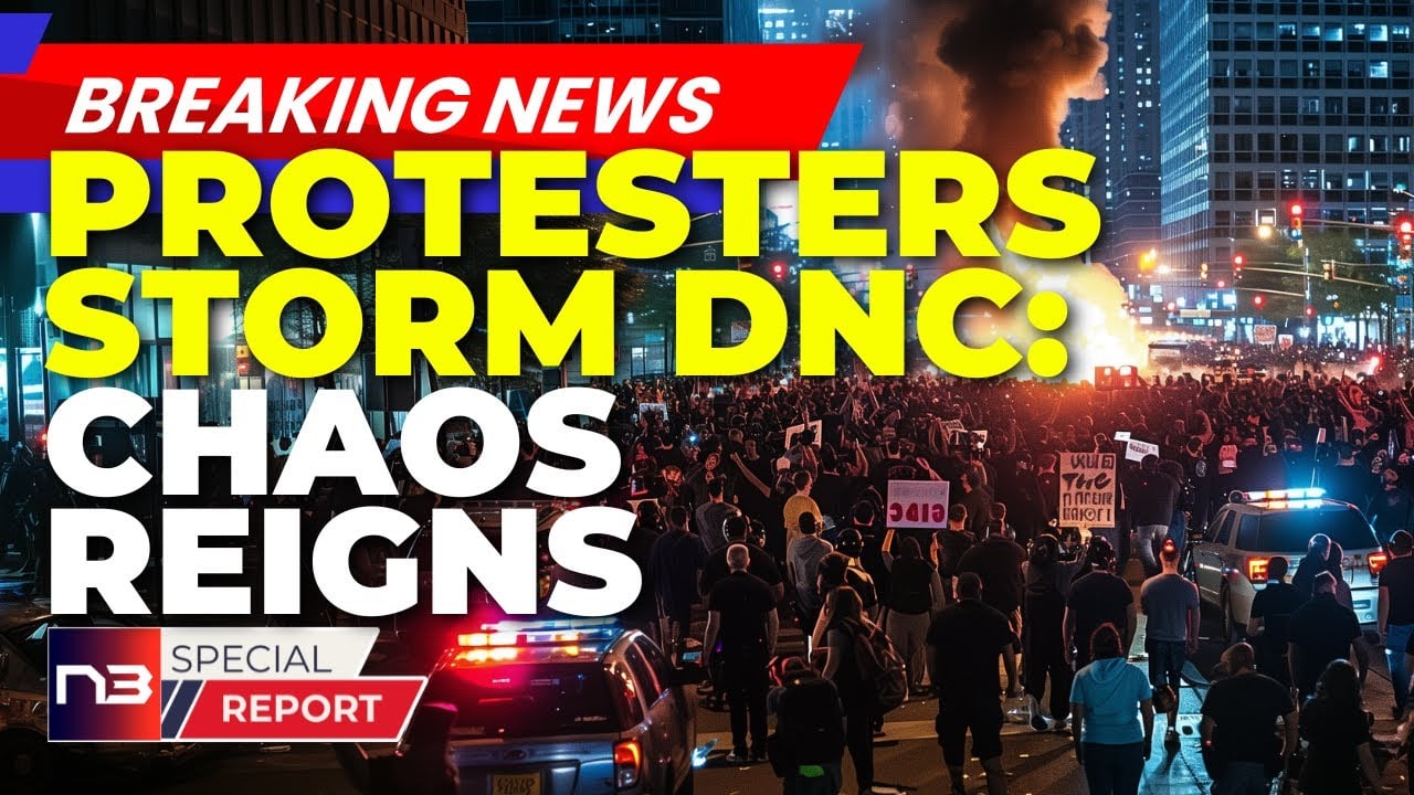 🚨 ALERT! DNC Meltdown: Protesters Breach Barriers, Thousands of Police Mobilize!🚨