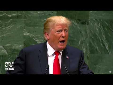 'Let us choose a future of patriotism, prosperity and pride,' Trump tells U.N. General Assembly