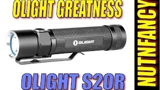 Nutnfancy Review on Olight S20R flashlight: Favorite EDC Light