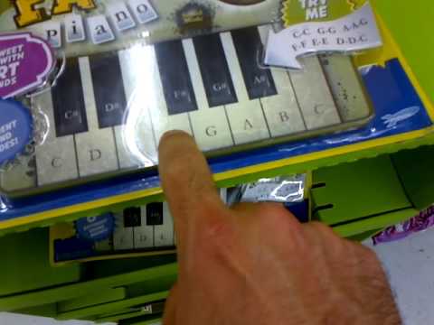 The Fart Piano...saw this at Walmart and had to try it!
